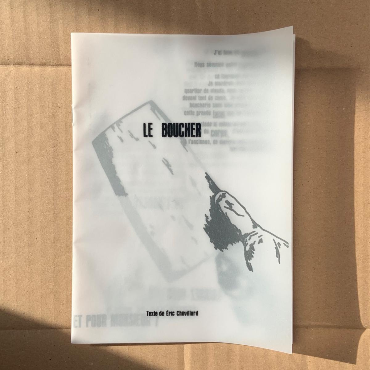 Fanzine - Le Boucher